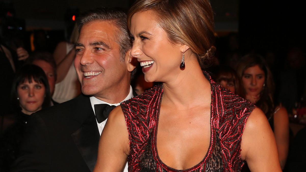 Stacy Keibler i George Clooney