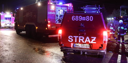 Pożar w szpitalu w Bielsku-Białej. Łóżko pacjentki stanęło w płomieniach