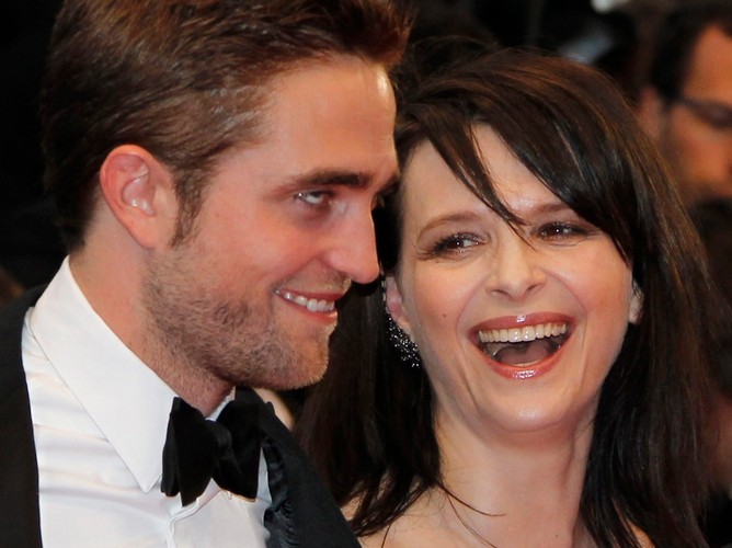 Robert Pattinson i Juliette Binoche na premierze 'Cosmopolis' w Cannes