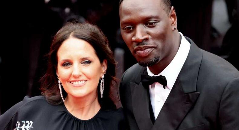 omar-sy et sa-femme-helene-