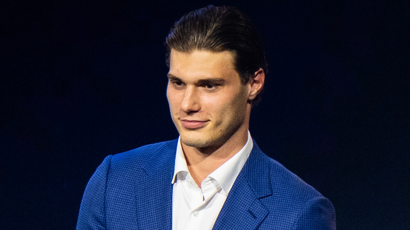 Slovenský hokejista Juraj Slafkovský.