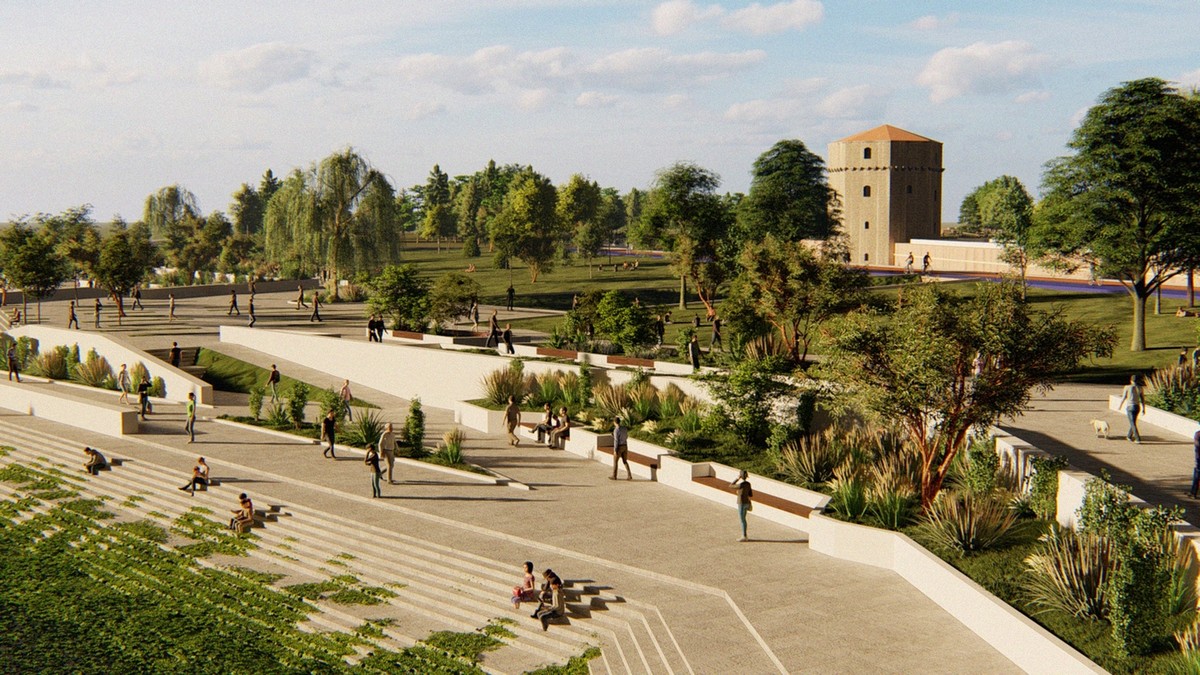 (FOTO) Linijski park, kako teku radovi: U toku sadnja drveća, počinje gradnja MARINE DORĆOL, evo kako će sve da izgleda