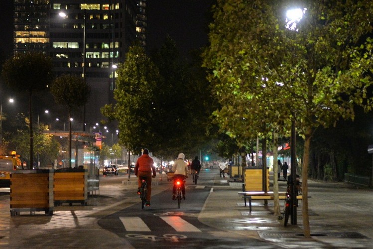 Otwarcie ul. Świętokrzyskiej w Warszawie