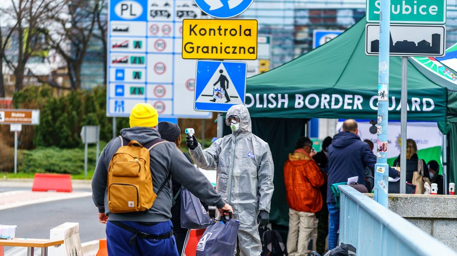 Obostrzenia na granicach związane z zapobieganiem COVID-19