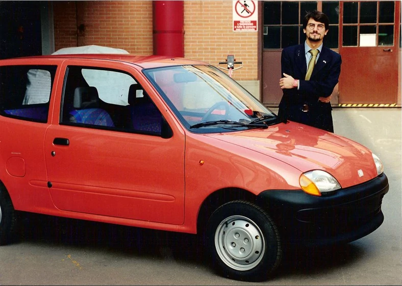 Fiat Seicento i jego stylista Luciano Bove