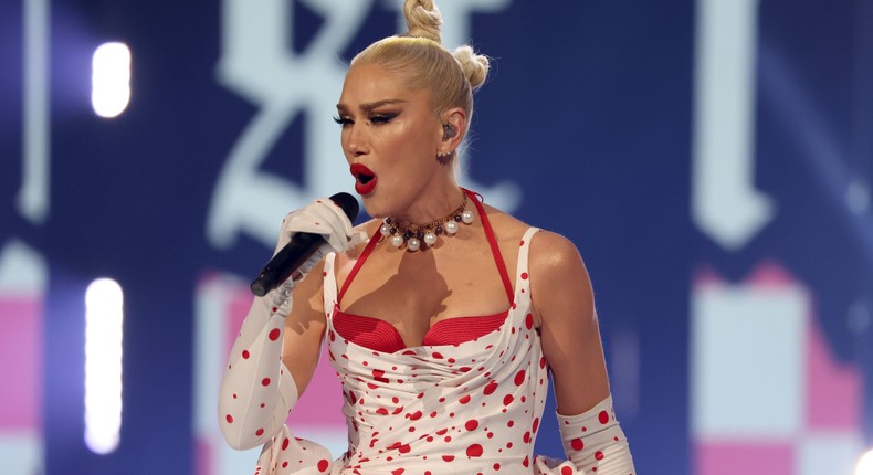 Gwen Stefani says she can't listen to some old No Doubt songs.Rick Kern/Getty Images for CMT