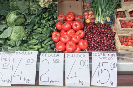 W lipcu warzywa drożały rekordowo, inflacja jest najwyższa od 2012 r., a gospodarka łagodnie zwalnia