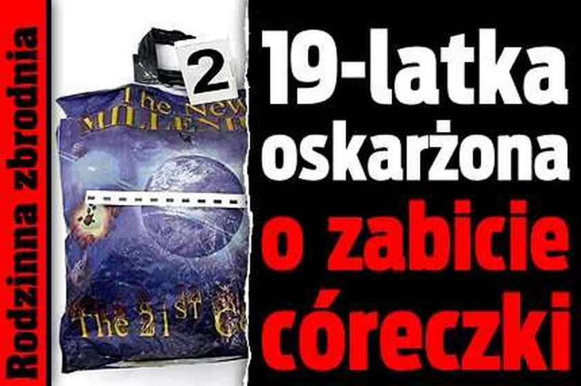 Rodzinna zbrodnia. 19-latka oskarżona o zabicie córeczki