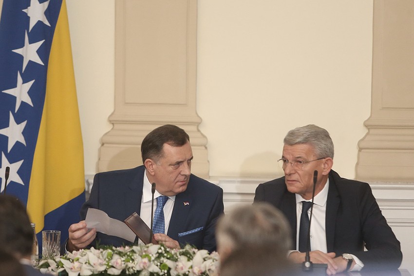 Milorad Dodik i Šefik Džaferović