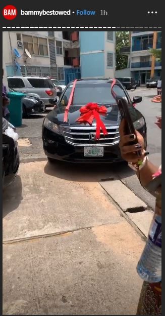 Bam Bam gets car gift from fans on her birthday [Instagram/BammyBestowed] 