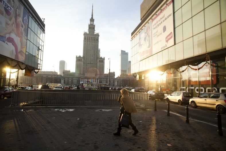 Warszawa - widok na PKiN