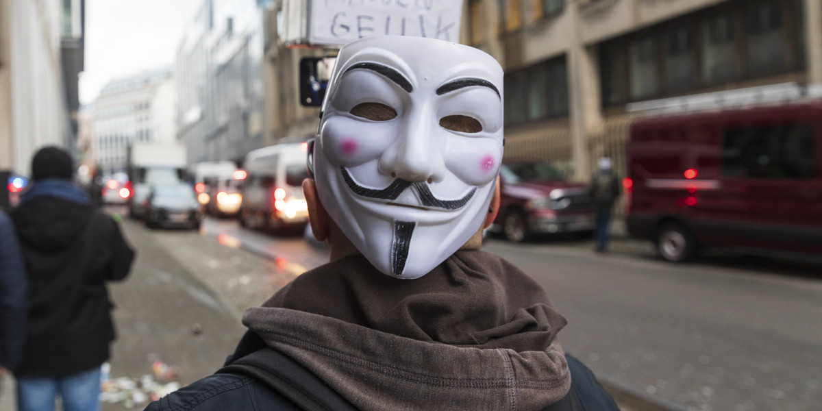 Anonymous włamali się do rosyjskiego banku centralnego.