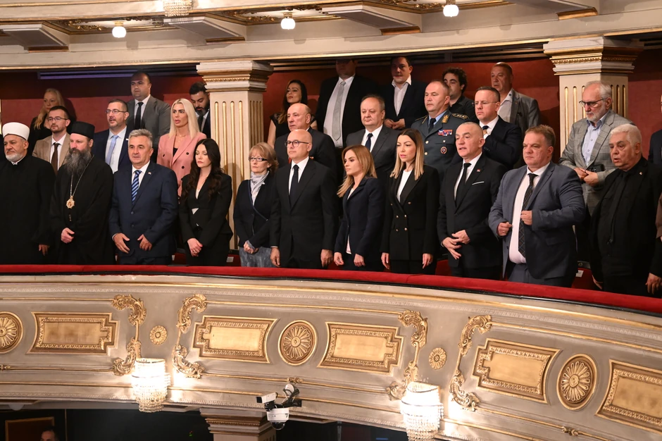 Miloš Vučević/Svečana akademija povodom obeležavanja  27. godišnjice Bitke na Košarama u Narodnom pozorištu u Beogradu
