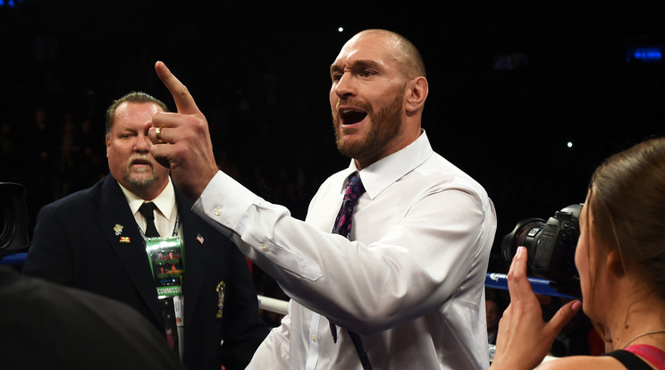 Tyson Fury mészárlást emlegetett/Fotó: AFP