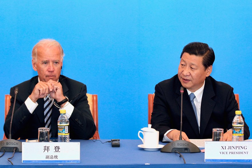 Joe Biden i Xi Jinping