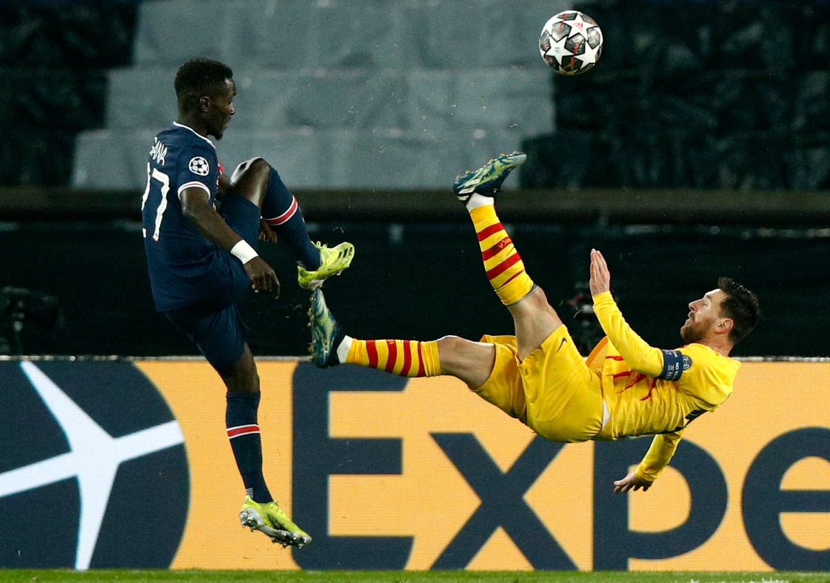 Idrissa Gueye i Lionel Messi