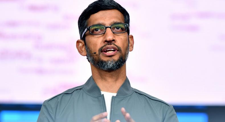 Sundar Pichai conference