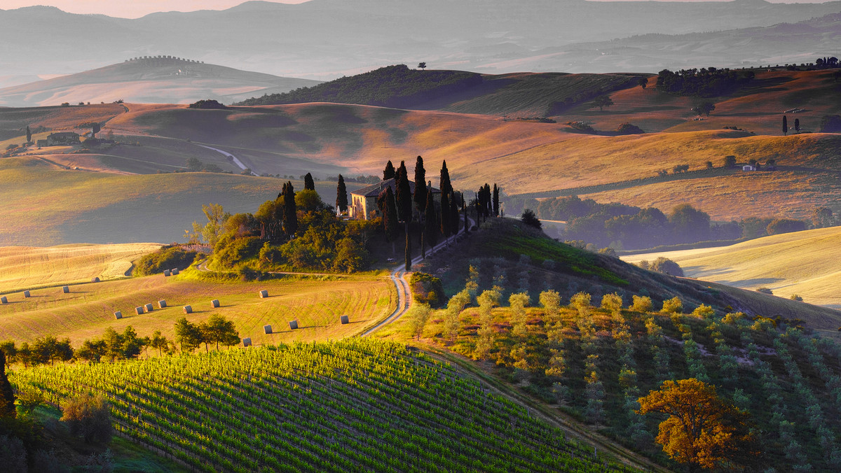 Val d’Orcia we Włoszech