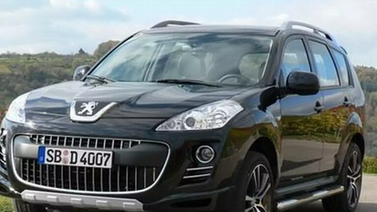 Peugeot 4007 - Uatrakcyjnij swojego SUV'a