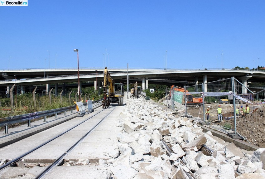 Početak radova kod Mosta na Adi