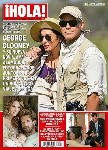 George Clooney i jego narzeczona Amal Alamuddin