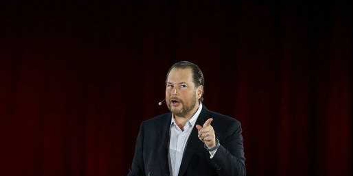 Salesforce CEO Marc Benioff.