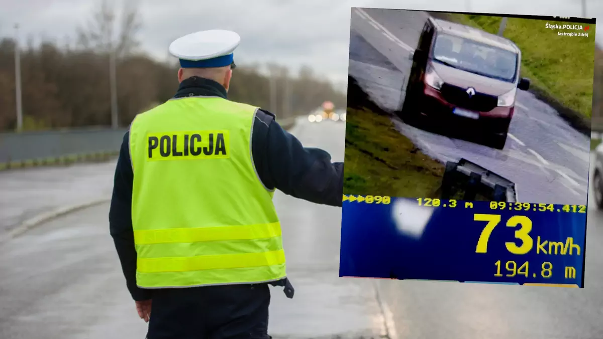 Policja z Jastrzębia-Zdroju zatrzymała w pościgu obywatela Mołdawii (Fot. Śląska Policja)