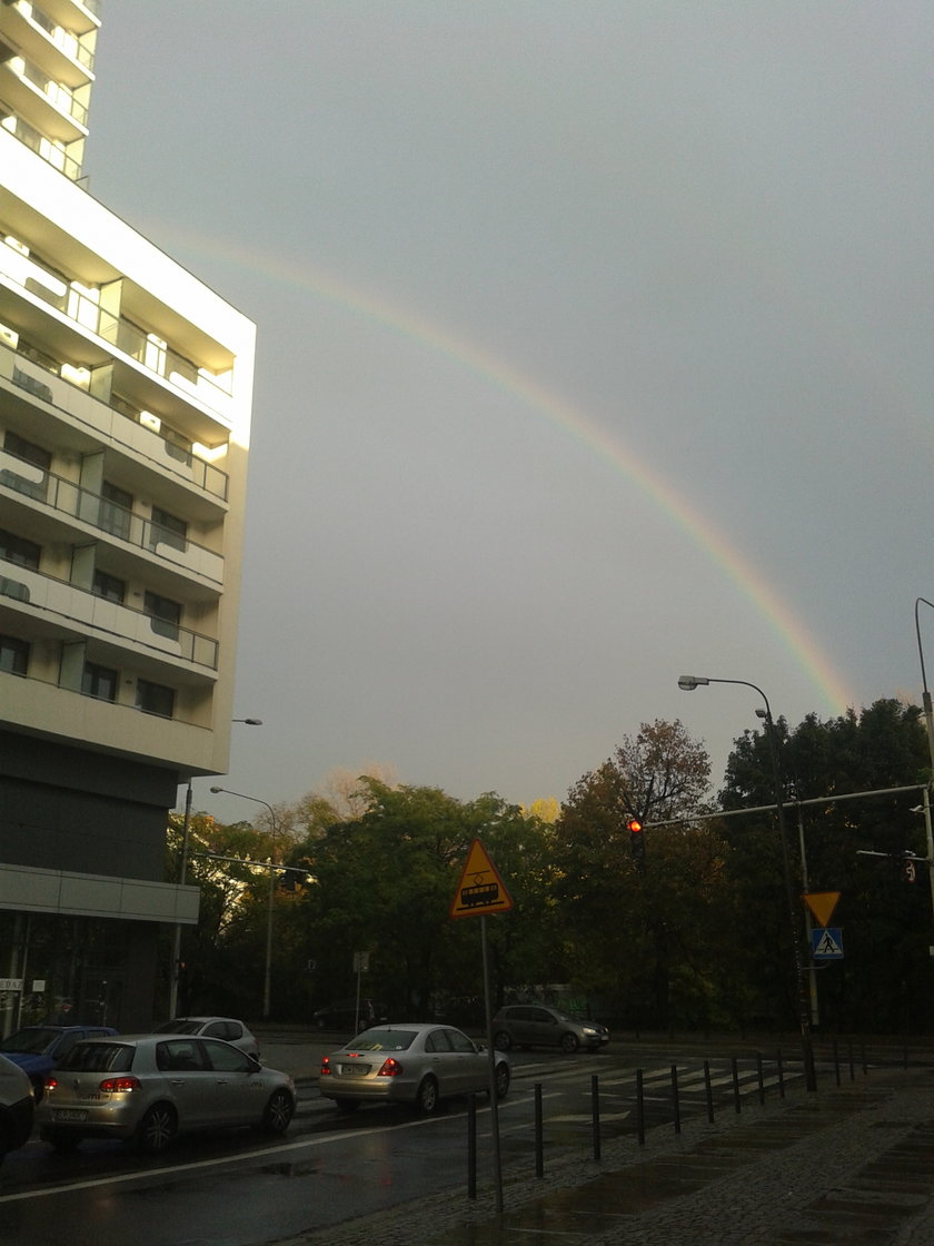 Tęcza nad Wrocławiem