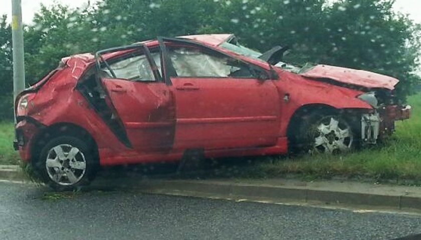 Auto w którym zginęła Zuzanna Kolska