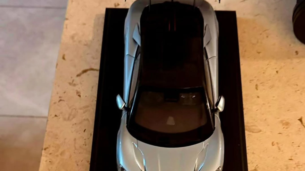 Maketa najbržeg automobila na svetu
