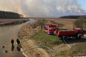 Biebrzański Park Narodowy. Pożar ponownie niszczy torfowiska i lasy