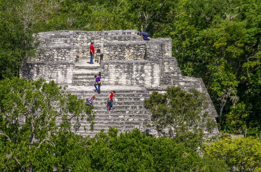 Ostaci velikog majanskog grada Kalakmul