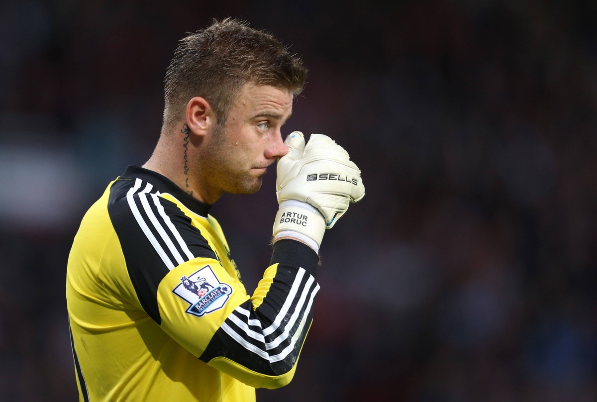 Liga angielska: Boruc nudził się w bramce. Wygrana "Świętych". WIDEO