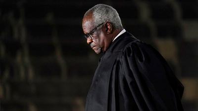 Associate Supreme Court Justice Clarence Thomas.
