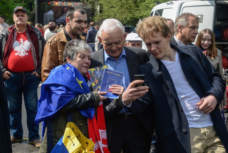 Leszek Miller na Pikniku Europejskim