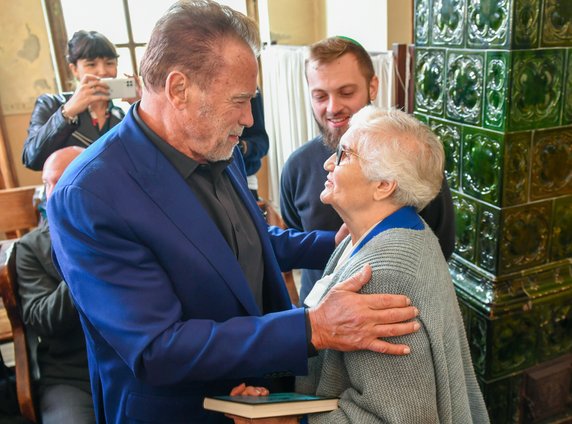 Arnold Schwarzenegger odwiedził Muzeum Auschwitz-Birkenau