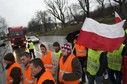 Protest rybaków w Gdańsku