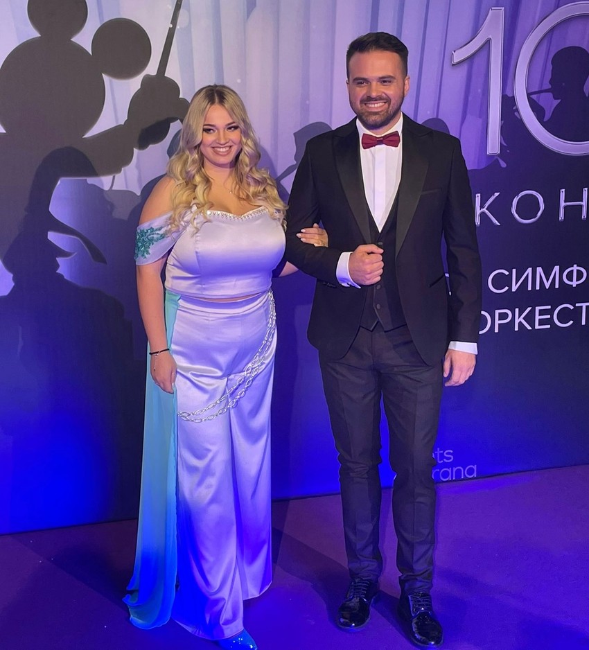 Irina Arsenijević i Dušan Svilar