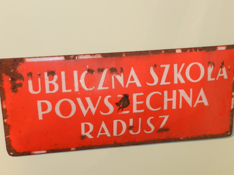 Radusz, eksponat z „Izby pamięci wsi Radusz”