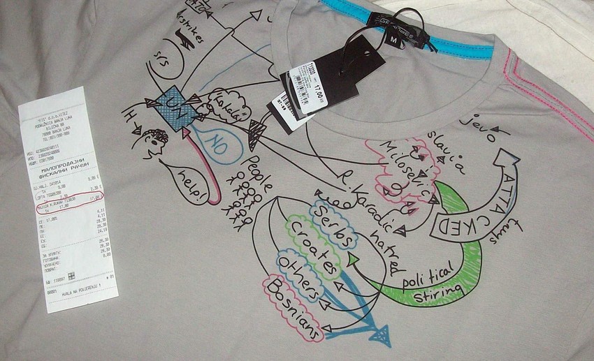 Ako laže koza, ne laže rog: Sporna majica i fiskalni račun iz „Fisa”