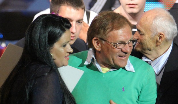 Miloš Bojanić sa suprugom Brankom