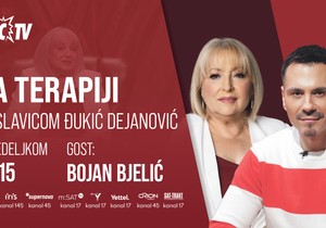 Bojan Bjelić, emisija "Na terapiji sa Slavicom Đukić Dejanović"