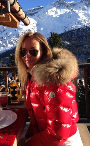 Joanna Przetakiewicz w St. Moritz / Zdjęcie z bloga Joannay Przetakiewicz lamaniabyjoanna.eu