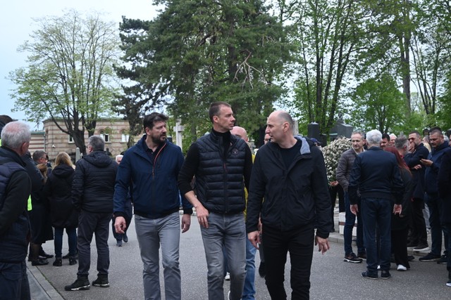 Sahrana Duška Vujoševića 