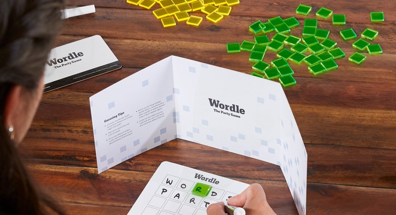 The popular online puzzle game Wordle is being reimagined as a board game.