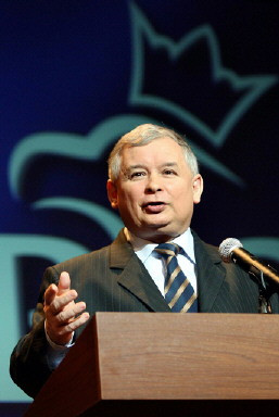 Jarosław Kaczyński, fot. AFP