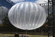 Googles Internet-Ballon ''Project Loon''