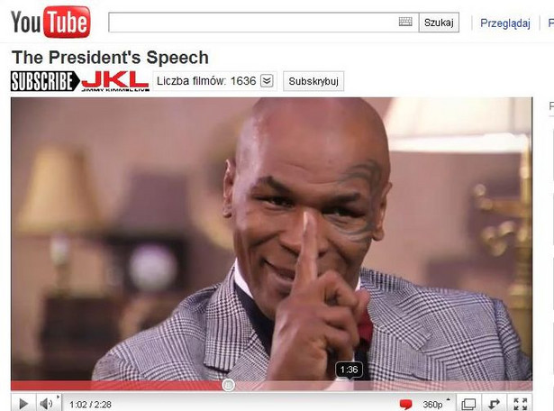 Za tę rolę Mike Tyson dostanie Oscara. Zobacz wideo