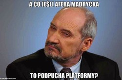 Macierewicz ma swoją teorię na temat afery madryckiej. MEMY DNIA