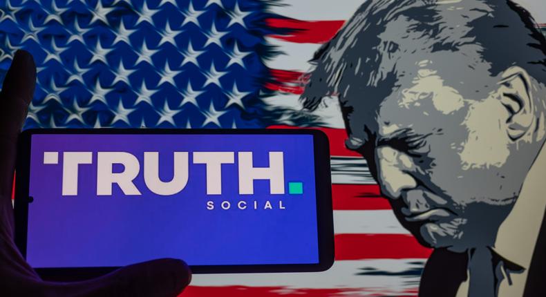 Donald Trump created Truth Social after he was banned from X, formerly Twitter.NurPhoto/Getty Images